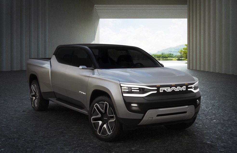 Ram 1500 Revolution serviu de inspiração à conceito do SUV da Ram — Foto: Divulgação