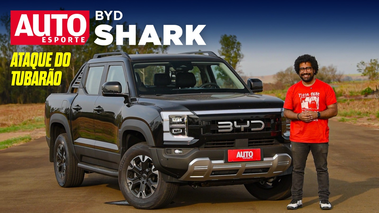 Vídeo: conheça a BYD Shark, primeira picape híbrida plug-in do Brasil