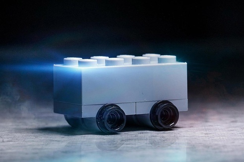 A Lego fez a sua versão bloquinho da Cybertruck (Foto: Divulgação) — Foto: Auto Esporte