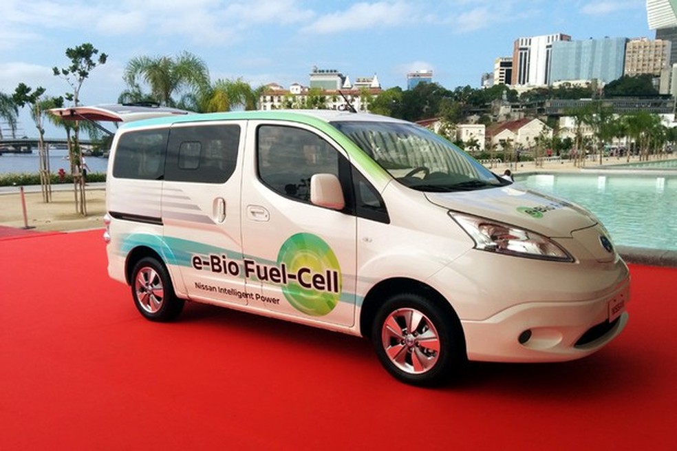 minivan e-NV200 E-Bio-Fuel-Cell (Foto: Divulgação) — Foto: Auto Esporte