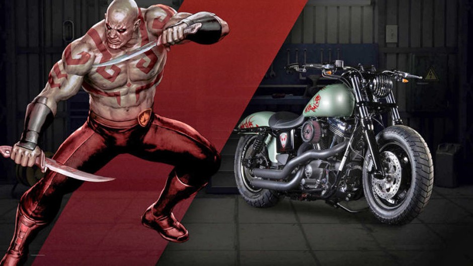 Drax - Harley-Davidson Fat Bob, a.k.a. Unrelenting