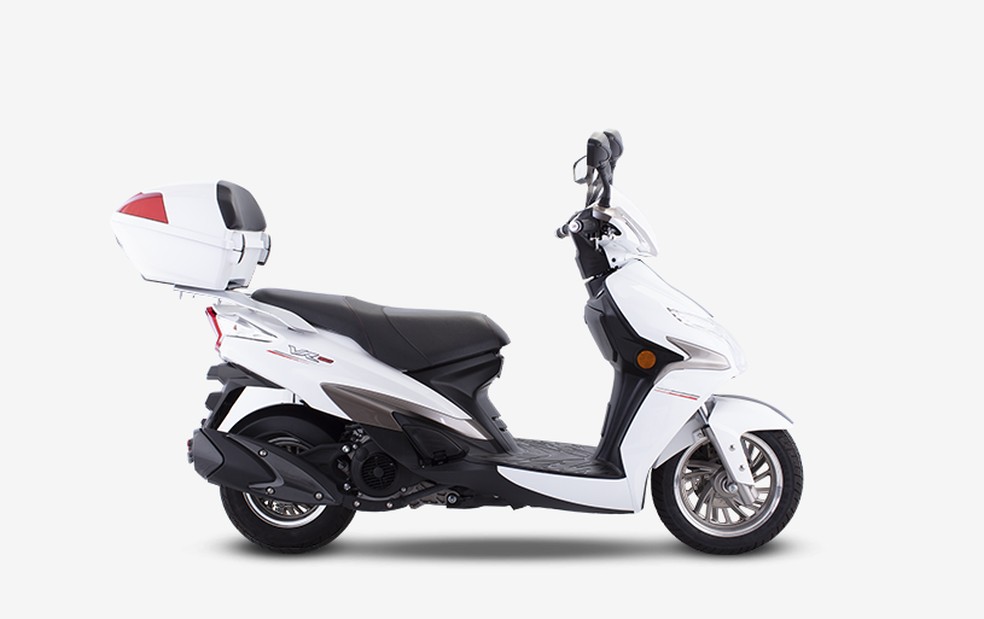 VR 150 é a scooter mais potente da Haojue — Foto: Divulgação