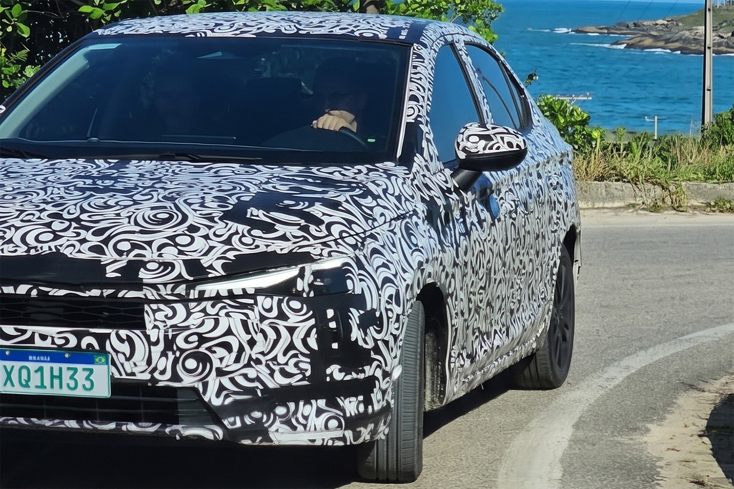 Flagra: novo Honda City está perto de ser lançado com visual mais esportivo