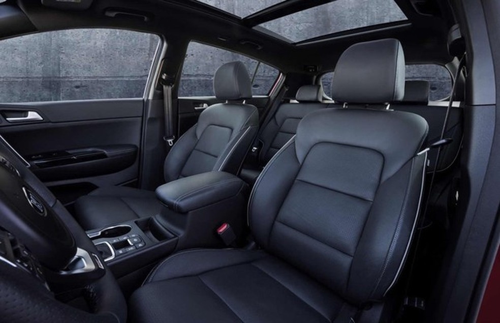 Interior do novo Kia Sportage (Foto: Divulgação) — Foto: Auto Esporte