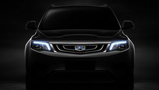 Geely divulga primeiras imagens de novo SUV