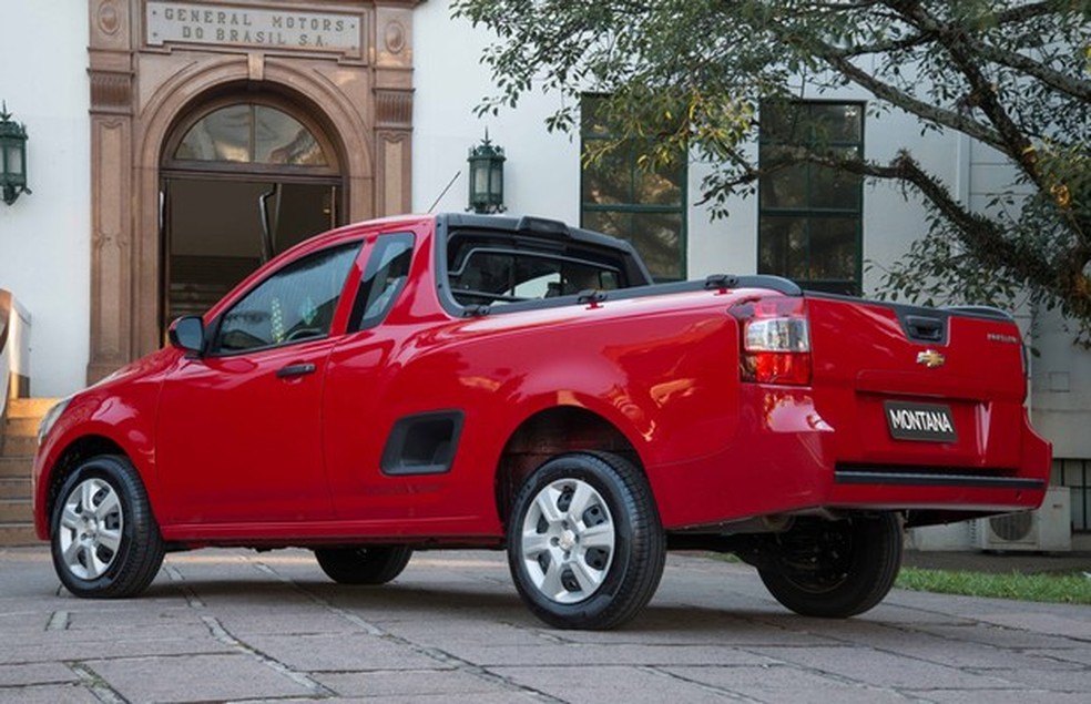 Chevrolet-Montana-2015 (Foto: Divulgação) — Foto: Auto Esporte