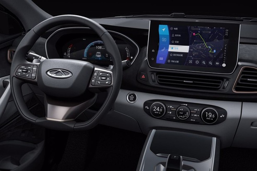 Interior (do híbrido) tem bom padrão de acabamento (Foto: Divulgação) — Foto: Auto Esporte