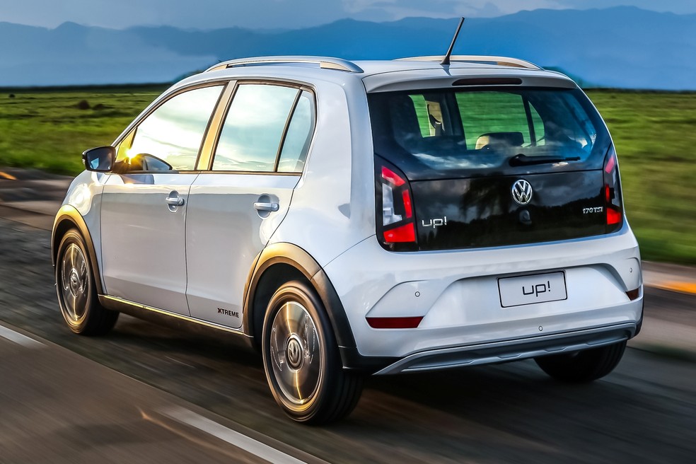 O Volkswagen Up! Xtreme sai no Mercado Livre a partir de R$ 64.900 — Foto: Divulgação/Volkswagen