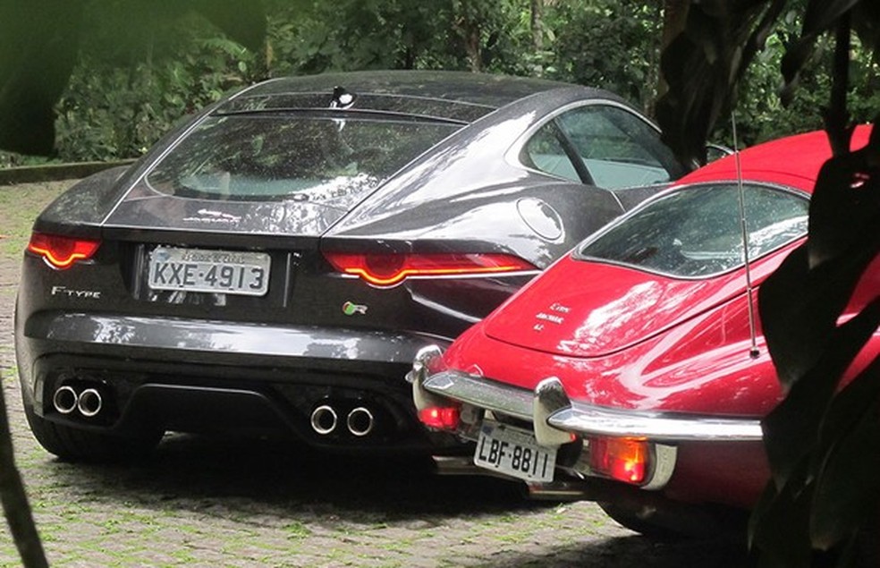 Jaguar F-Type R e E-Type cupê (Foto: Diego Speratti) — Foto: Auto Esporte