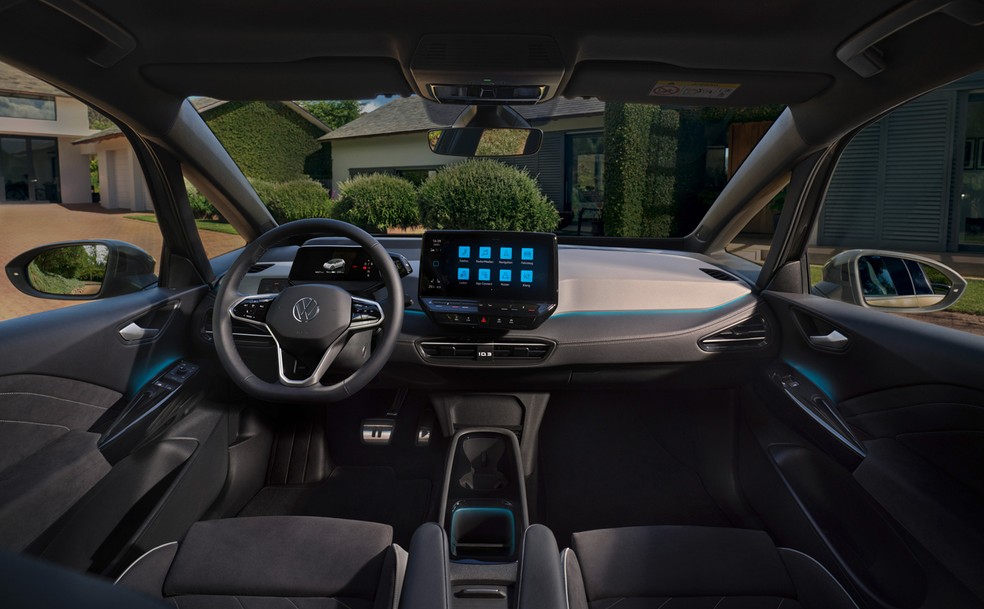 Volkswagen ID.3 2024 é o primeiro carro da marca a não usar materiais de origem animal — Foto: Divulgação
