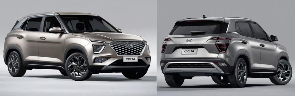 Versão mais barata do novo Hyundai Creta custa quase R$ 130 mil — Foto: Divulgação