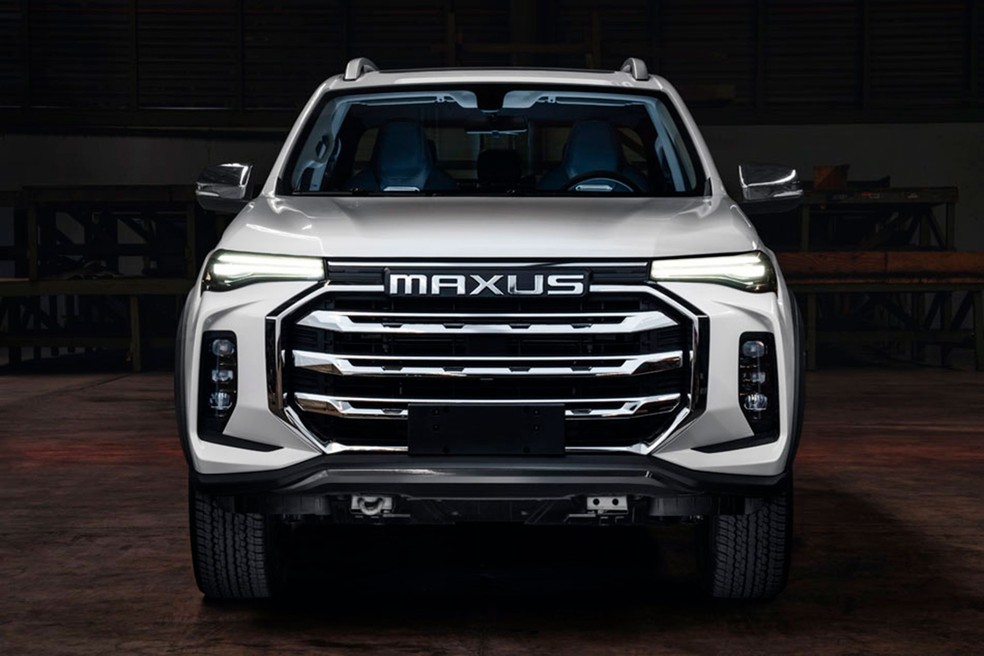 Maxus T90, picape chinesa que pode servir de base à futura Amarok — Foto: Divulgação