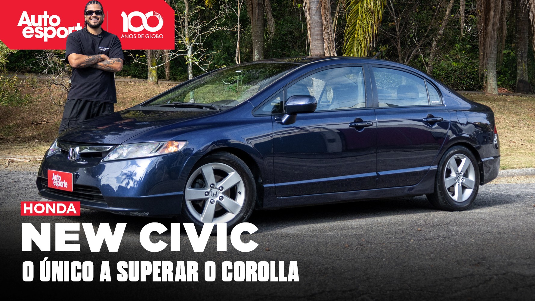 Vídeo: Honda New Civic 2007 faz inveja a carros novos até hoje
