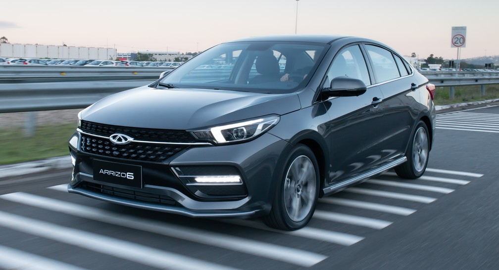 Caoa Chery Arrizo 6 chega para brigar com o Toyota Corolla — Foto: Divulgação