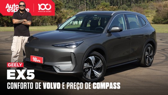 Vídeo: Geely EX5 é SUV elétrico chinês com alma de Volvo e preço de Compass