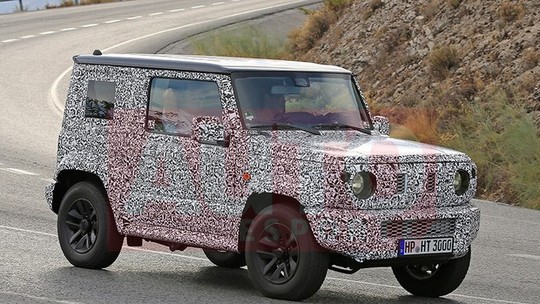 Flagra: Suzuki Jimny ganhará visual retrô estilo anos 70