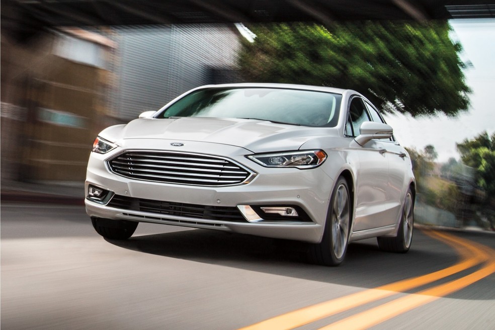 O Ford Fusion Titanium é um sedã premium reconhecido pelo alto desempenho, tecnologia e custo-benefício — Foto: Dilvulgação