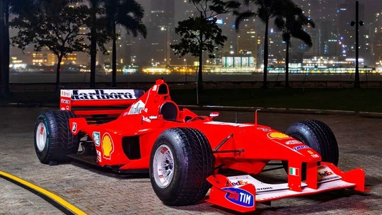 F1: Ferraris de Schumacher viram obsessão e colecionadores pagam até R$ 80 milhões por carro