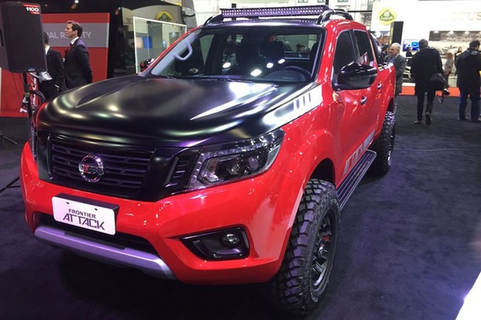 Nissan Frontier Attack no Salão de Buenos Aires (Foto: Michelle Ferreira) — Foto: Auto Esporte