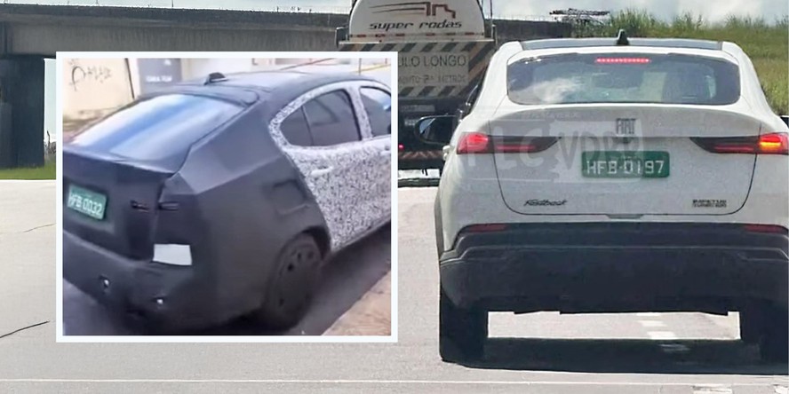 Fastback foi flagrado com bastante camuflagem