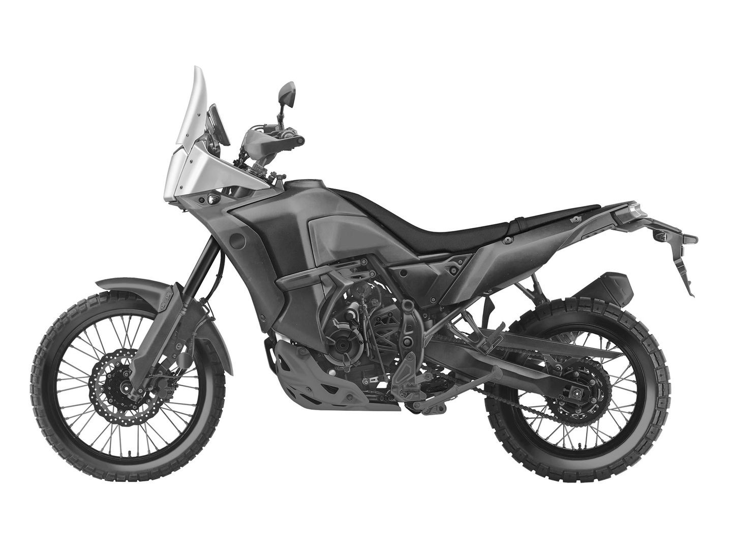Yamaha Ténéré 700 Raid (Protótipo) — Foto: Reprodução