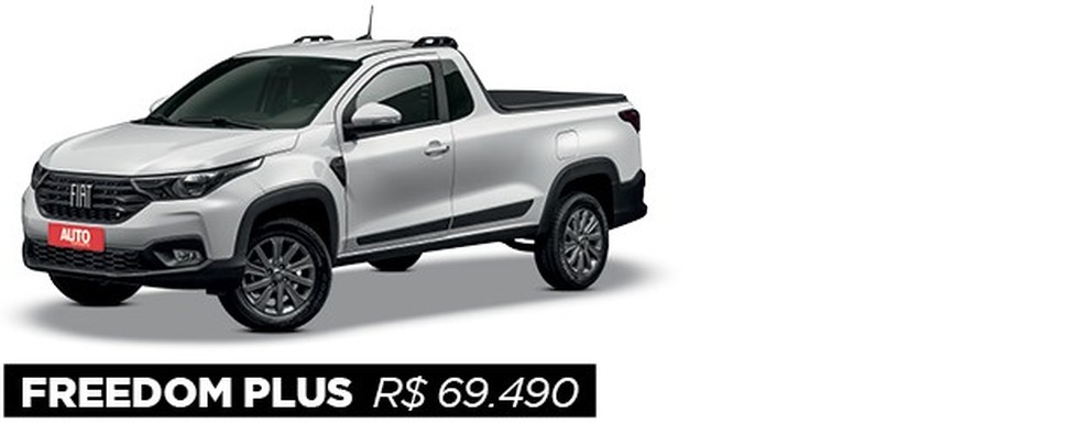 Fiat Strada Freedom Plus (Foto:  ) — Foto: Auto Esporte