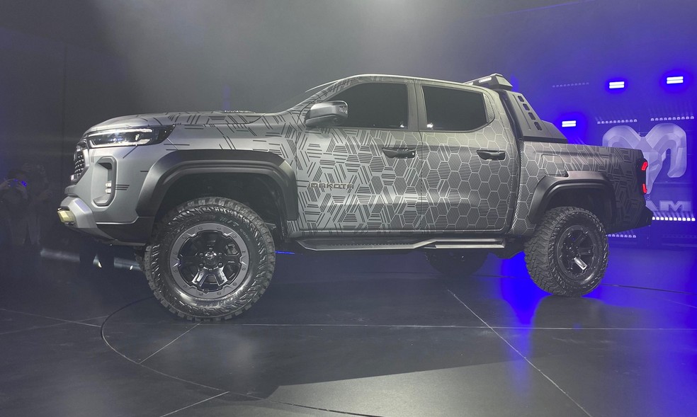 Ram Dakota terá o motor 2.2 turbodiesel de 200 cv de potência e 45,9 kgfm de torque — Foto: André Schaun/Auto News Brasil