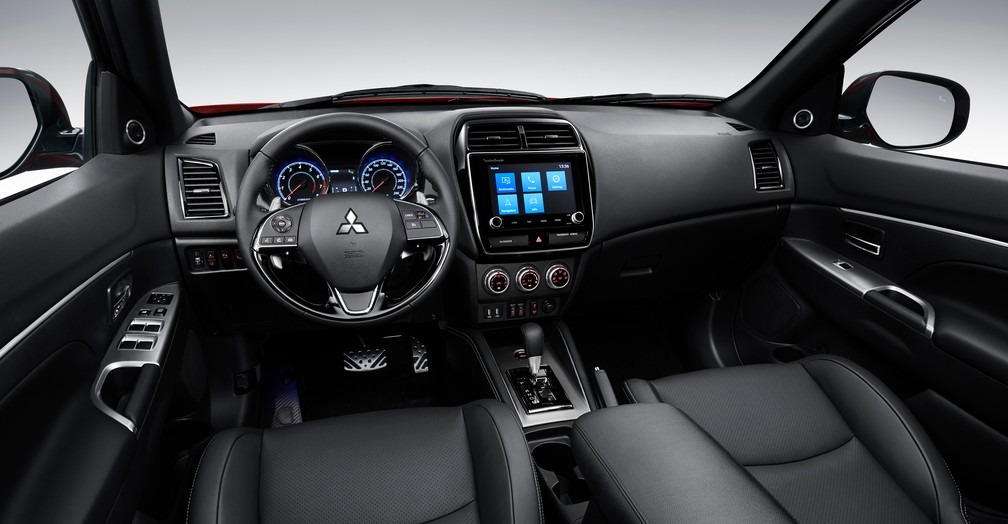Interior do Mitsubishi ASX 2020 — Foto: Mitsubishi/Divulgação