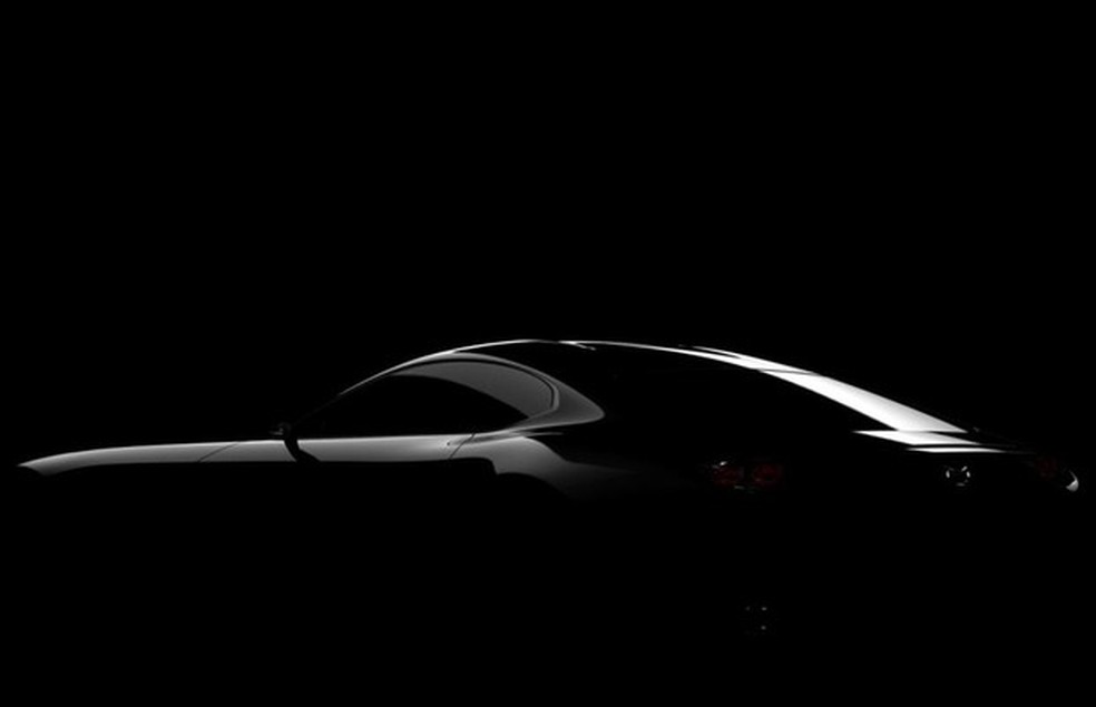 Primeiro teaser de conceito esportivo Mazda para o Tokyo Motor Show (Foto: Divulgação) — Foto: Auto Esporte