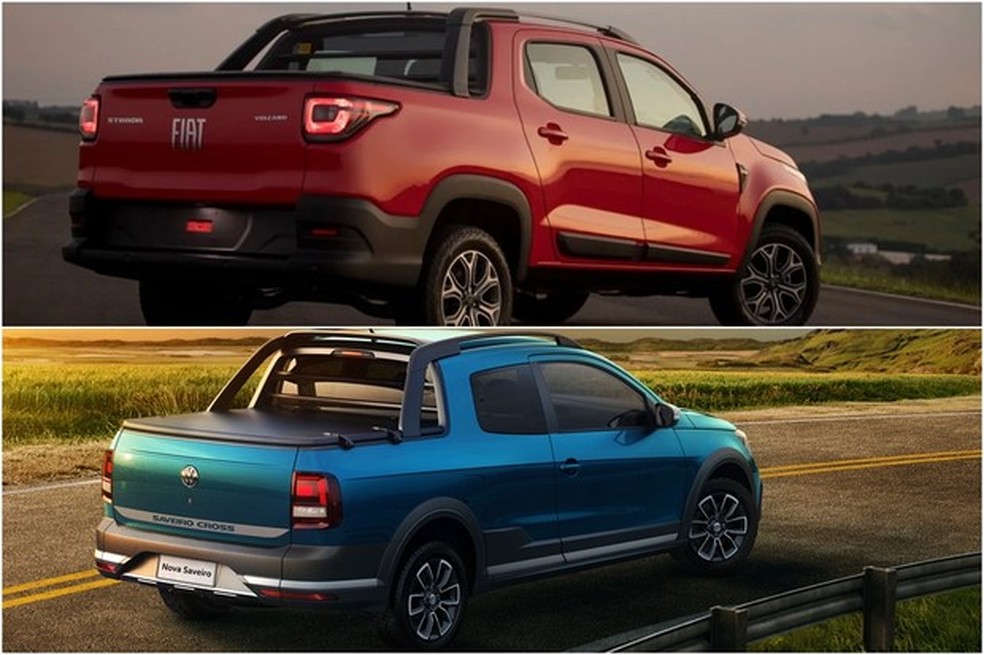 Boitucar Automóveis - #Fiat #Strada Volcano 2021 x #Volkswagen #Saveiro  Cross 2021? Que Tal? ⠀⠀⠀⠀⠀⠀⠀⠀⠀⠀⠀⠀⠀⠀⠀⠀⠀⠀⠀⠀⠀⠀⠀⠀⠀⠀⠀⠀⠀⠀⠀⠀ Repost  @carroesporteclube