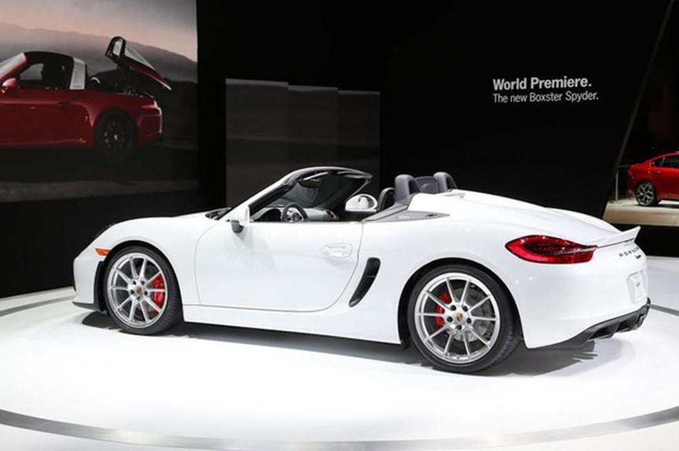 Porsche Boxster Spyder (Foto: Divulgação) — Foto: Auto Esporte