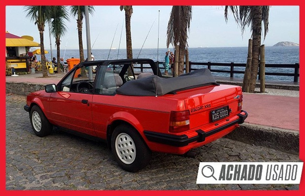 As lanternas verticais se tornariam mais lisas no facelift aplicado no final de 1986 (Foto: Reprodução) — Foto: Auto Esporte