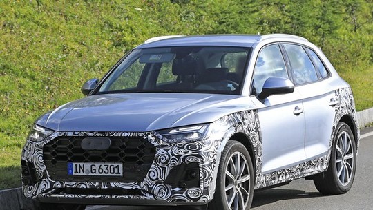 Flagra: vazam fotos do Audi Q5 renovado. É só um botox
