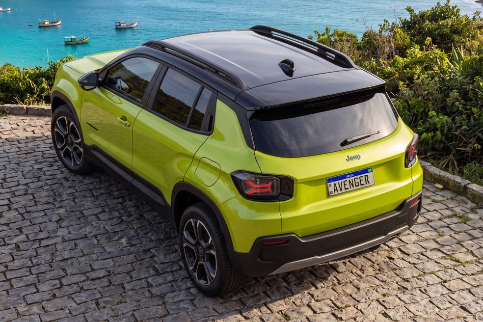Jeep Avenger tem 2,65 metros de entre-eixos — Foto: Divulgação/Jeep