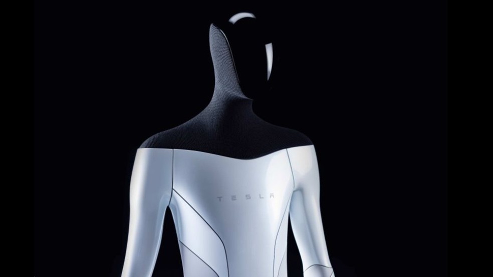 Tesla Bot é o novo robô humanoide da empresa de Elon Musk — Foto: Divulgação