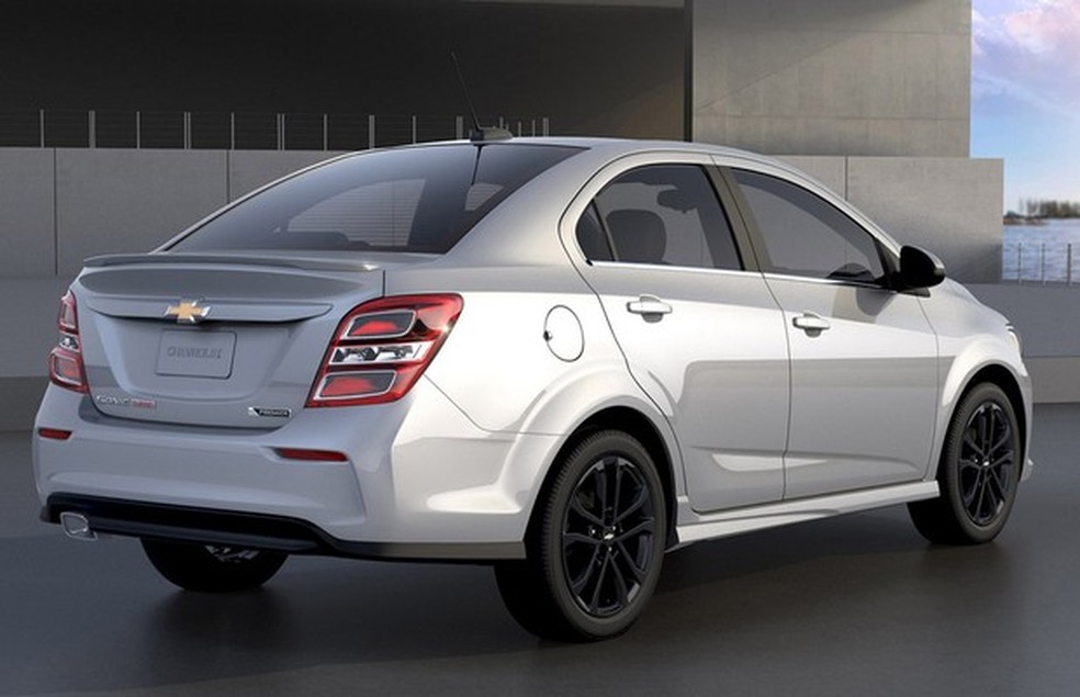 Chevrolet Sonic 2017 (Foto: Divulgação) — Foto: Auto Esporte