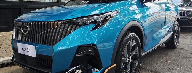 GAC GS3 2026 - Dianteira Frontal Diagonal — Foto: Leonardo Felix/Auto News Brasil