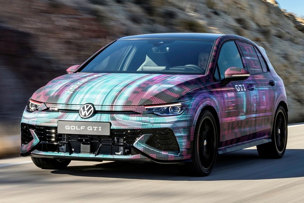 Volkswagen Golf GTI 2024 apareceu pela primeira vez na América do Norte — Foto: Divulgação