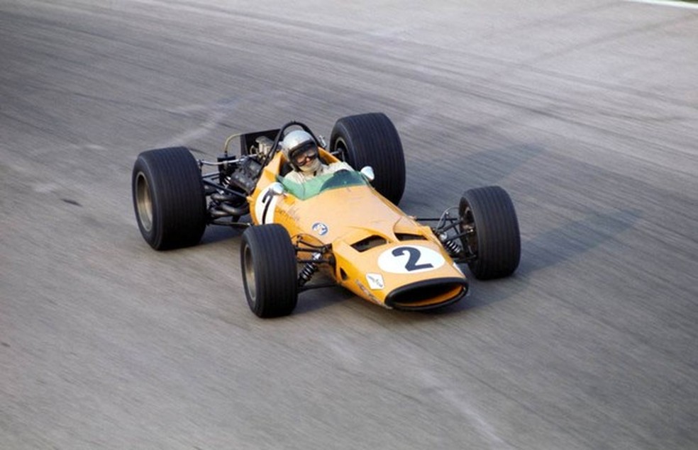 A primeira vitória da McLaren na F1 foi conquistada em 1968 (Foto: Divulgação) — Foto: Auto Esporte