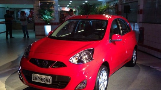 Nissan apresenta linha March com novo motor 1.0 três cilindros por R$ 35.990