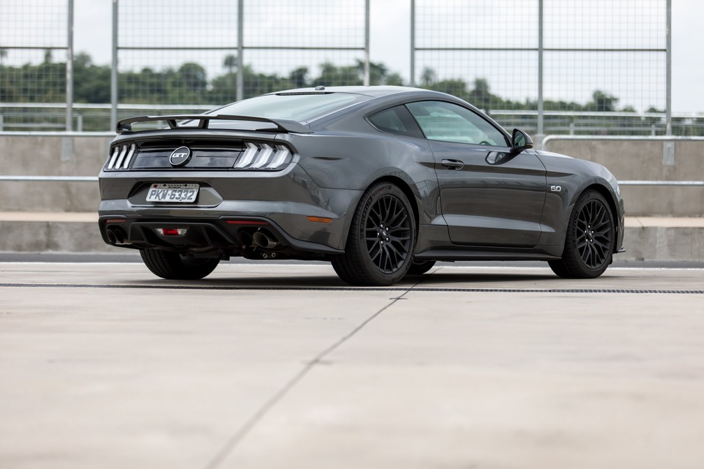 Ford Mustang 2018 — Foto: Marcelo Brandt/G1