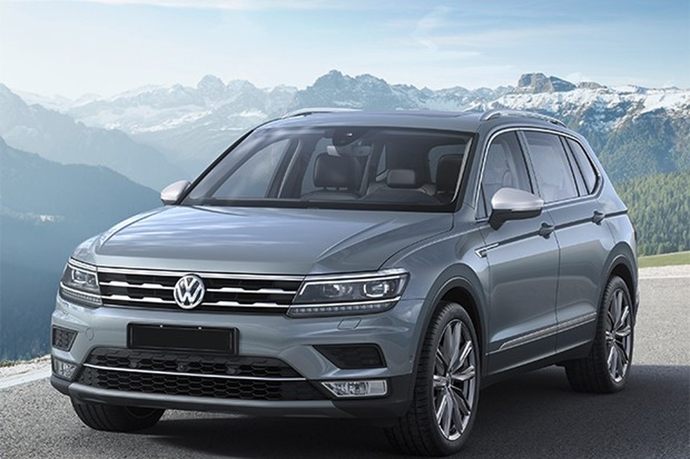 Volkswagen Tiguan Allspace (Foto: Volkswagen) — Foto: Auto Esporte