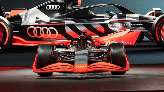 Audi mostra protótipo do carro que vai usar na Fórmula 1 a partir de 2026  