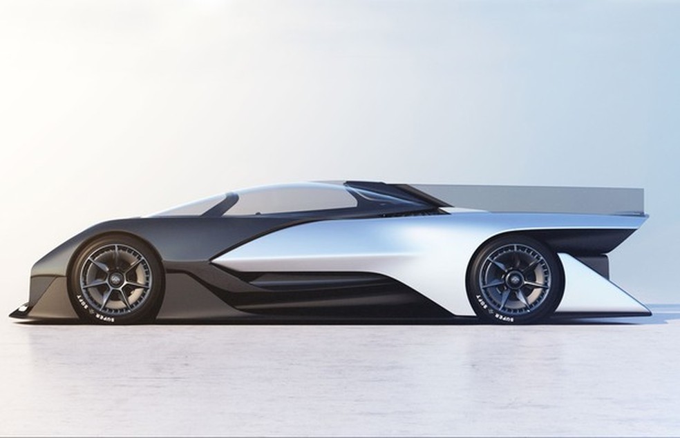 FFZERO1, o primeiro conceito da Faraday Future (Foto: Divulgação) — Foto: Auto Esporte