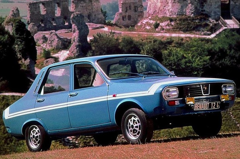 Renault 12 não era feio, mas não chegava ao equilíbrio de proporções do Corcel (Foto: Divulgação) — Foto: Auto Esporte