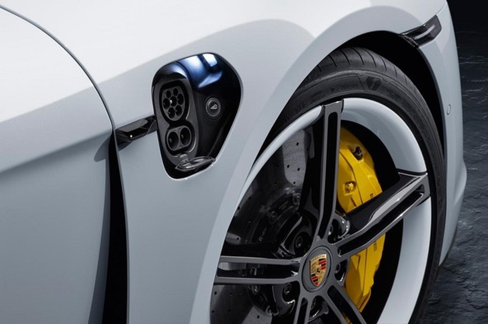 É o primeiro carro elétrico com sistema de 800V para carregamento (Foto: Divulgação) — Foto: Auto Esporte