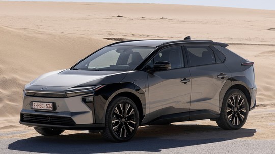 Toyota bZ4x será próximo elétrico da marca no Brasil e chega 'em breve'