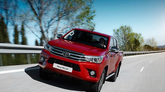 Toyota Hilux 2016 ganha site