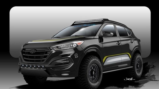 Hyundai cria Tucson off-road para o SEMA