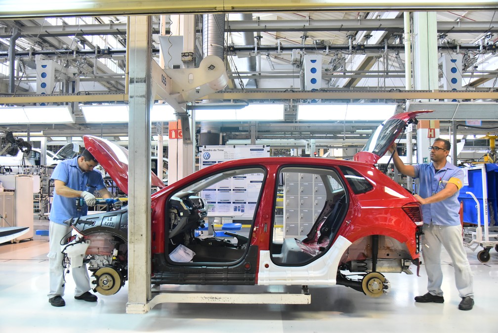 Fábrica da Volkswagen em São Bernardo do Campo (SP) — Foto: Divulgação